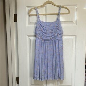 Floral Lavender Romper